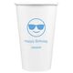 Sunglasses Emoji Paper Coffee Cups Image 1 of 2