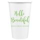 Hello Beautiful Paper Coffee Cups Image 2 of 4