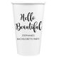 Hello Beautiful Paper Coffee Cups Image 3 of 4