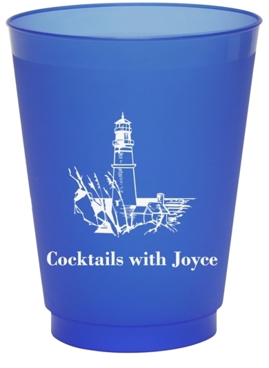 Nautical Lighthouse Colored Shatterproof Cups