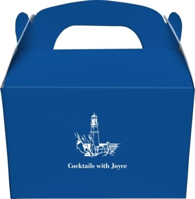 Nautical Lighthouse Gable Favor Boxes