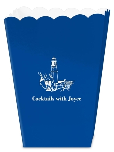 Nautical Lighthouse Mini Popcorn Boxes