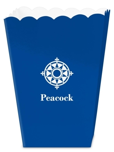 Nautical Starboard Mini Popcorn Boxes