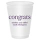Big Word Congrats Shatterproof Cups Image 3 of 3