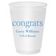 Big Word Congrats Shatterproof Cups Image 1 of 3