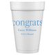 Big Word Congrats Styrofoam Cups Image 1 of 3