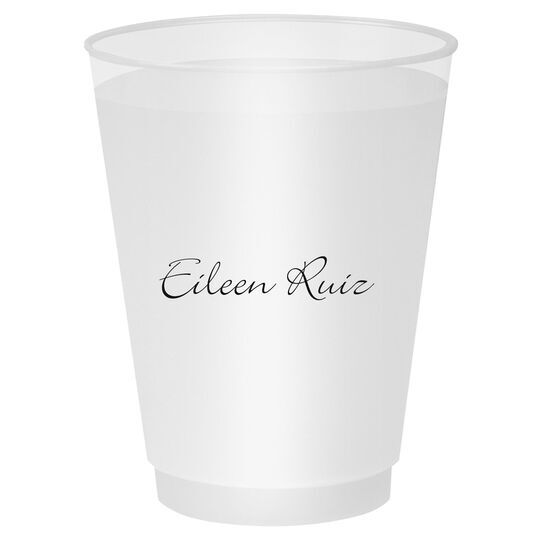 Always Flaunt Your Names Shatterproof Cups