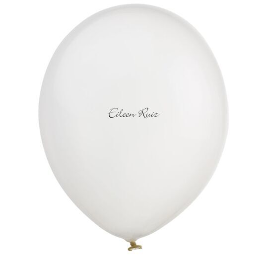 Always Flaunt Your Names Latex Balloons