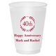 40th Wreath Shatterproof Cups Image 1 of 2