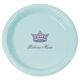 Delicate Princess Crown Plastic Plates Image 1 of 2