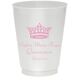 Delicate Princess Crown Colored Shatterproof Cups Image 2 of 2