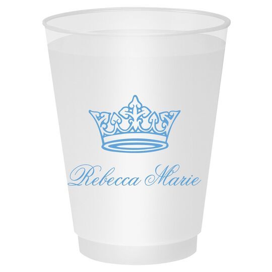 Delicate Princess Crown Shatterproof Cups