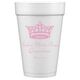 Delicate Princess Crown Styrofoam Cups Image 2 of 2
