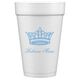 Delicate Princess Crown Styrofoam Cups Image 1 of 2