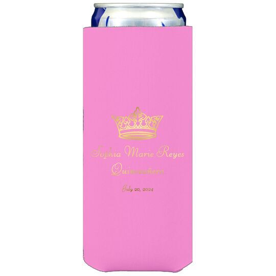 Delicate Princess Crown Collapsible Slim Huggers