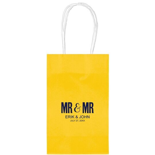 Bold Mr & Mr Medium Twisted Handled Bags