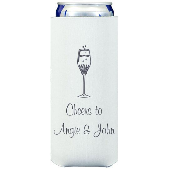 Bubbly Champagne Collapsible Slim Huggers