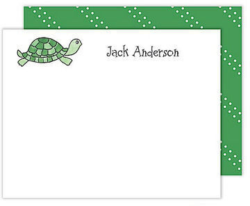 Tiny Turtle Flat Note Cards