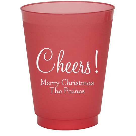 Perfect Cheers Colored Shatterproof Cups