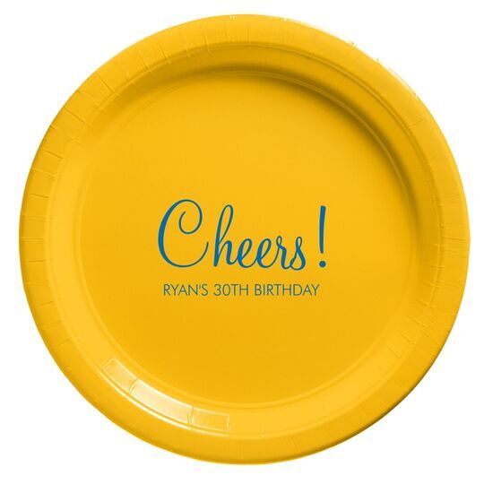 Perfect Cheers Paper Plates