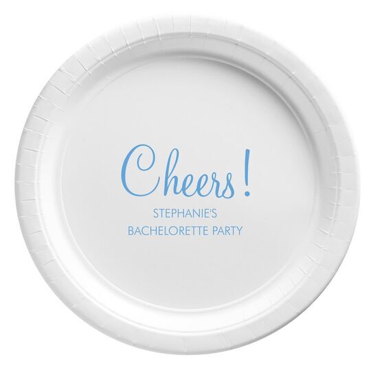 Perfect Cheers Paper Plates