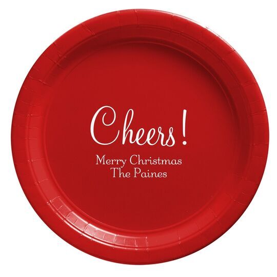 Perfect Cheers Paper Plates