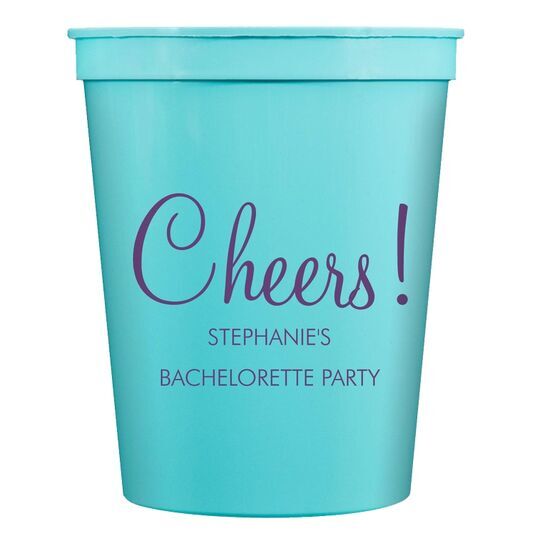 Perfect Cheers Stadium Cups