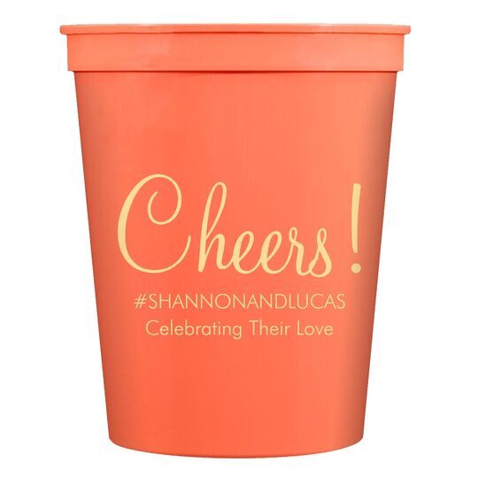 Perfect Cheers Stadium Cups