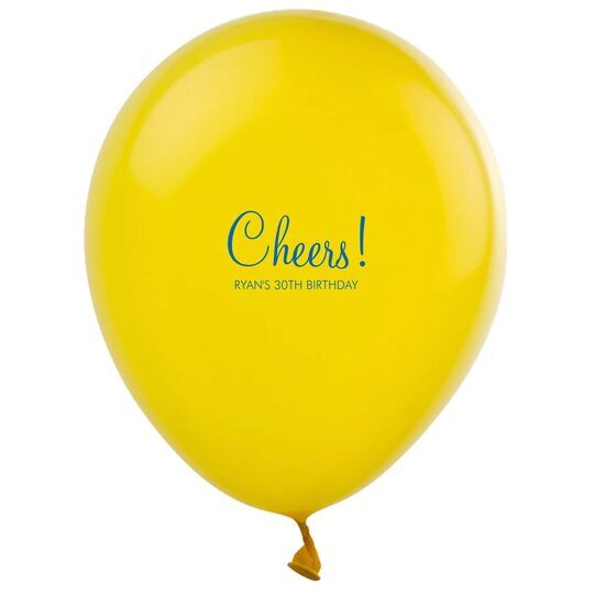 Perfect Cheers Latex Balloons