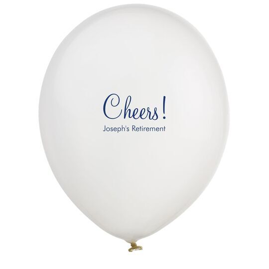 Perfect Cheers Latex Balloons