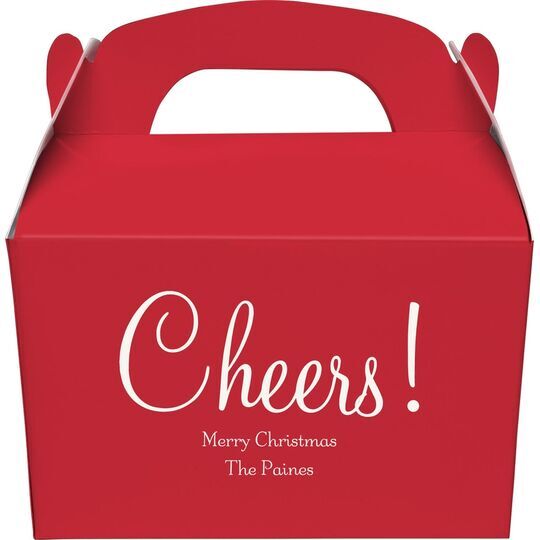 Perfect Cheers Gable Favor Boxes