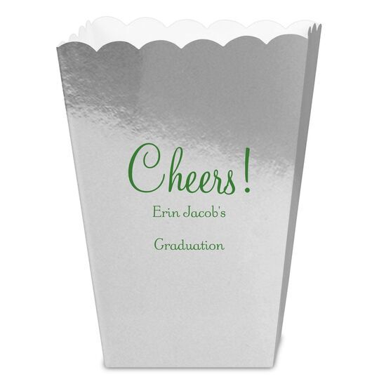 Perfect Cheers Mini Popcorn Boxes