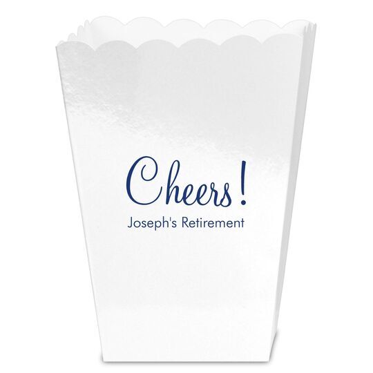 Perfect Cheers Mini Popcorn Boxes