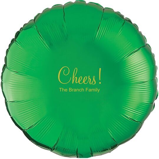 Perfect Cheers Mylar Balloons