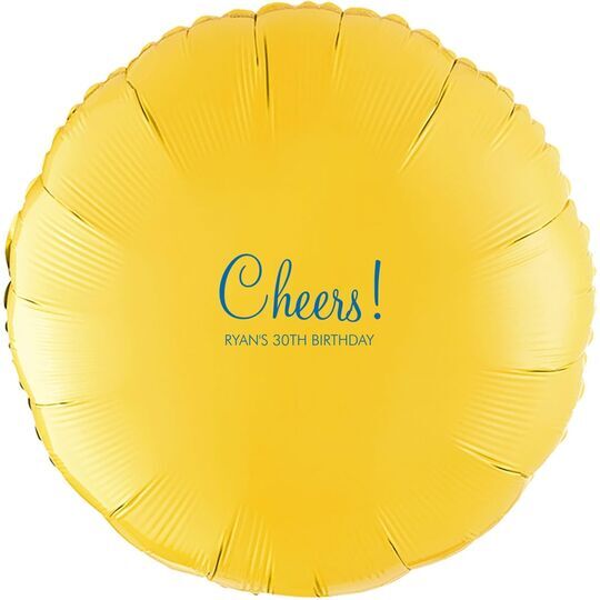Perfect Cheers Mylar Balloons