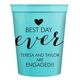 Best Day Ever with Heart Stadium Cups Image 2 of 2