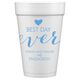 Best Day Ever with Heart Styrofoam Cups Image 2 of 2