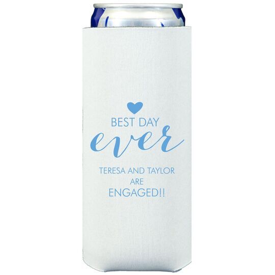 Best Day Ever with Heart Collapsible Slim Huggers