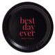 Best Day Ever Big Word Paper Plates Image 3 of 5