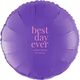 Best Day Ever Big Word Mylar Balloons Image 4 of 5