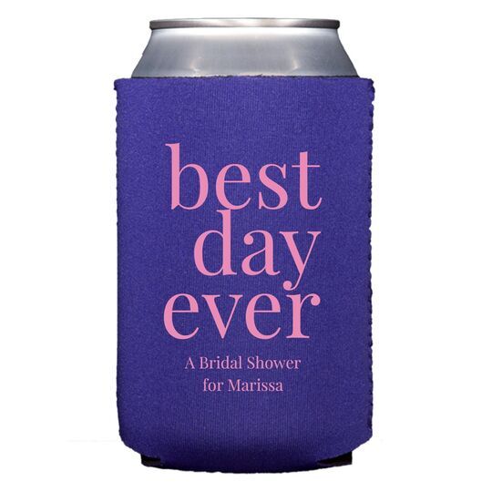 Best Day Ever Big Word Collapsible Huggers