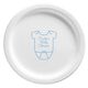 Baby Onesie Paper Plates Image 1 of 2