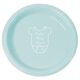 Baby Onesie Plastic Plates Image 1 of 2