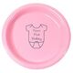 Baby Onesie Plastic Plates Image 2 of 2