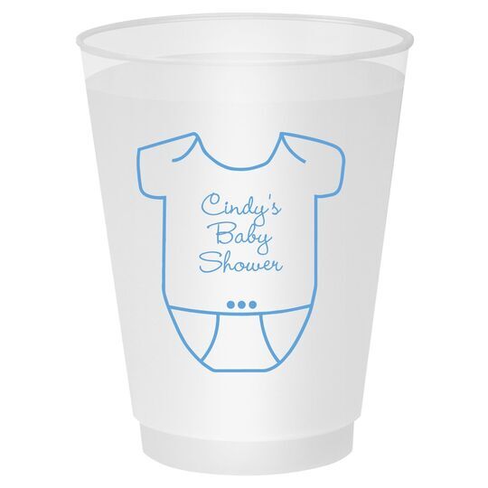 Baby Onesie Shatterproof Cups