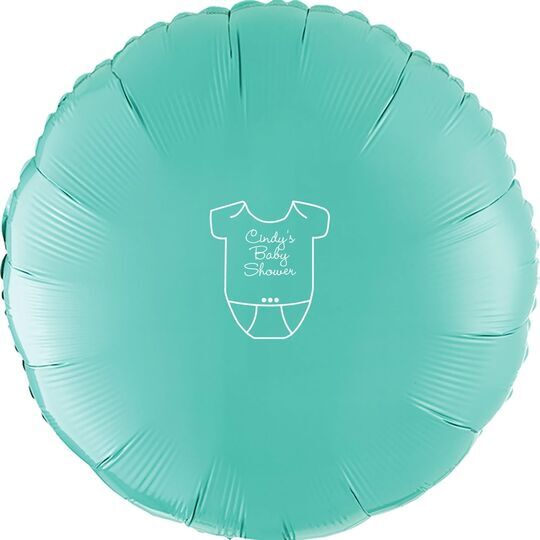 Baby Onesie Mylar Balloons