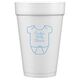 Baby Onesie Styrofoam Cups Image 1 of 2