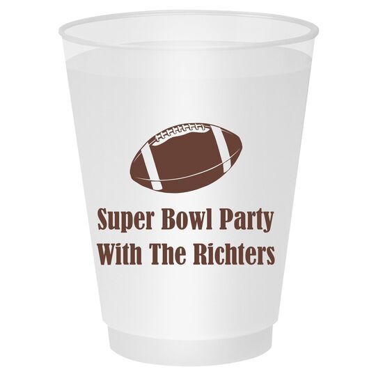 Football Shatterproof Cups