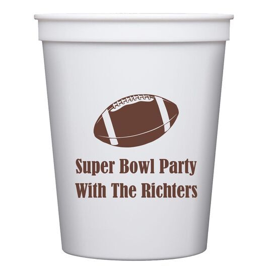 Football Stadium Cups