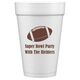 Football Styrofoam Cups Image 1 of 3